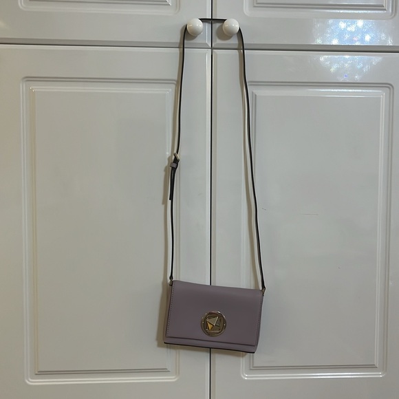 KATE SPADE 💜Lavender Cross Body Twist Lock Bag - Picture 2 of 8